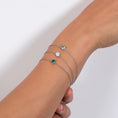 Carica l'immagine nel visualizzatore della galleria, Bracciale Punto Luce Acquamarina
