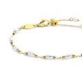 Carica l'immagine nel visualizzatore della galleria, Bracciale catena con perle irregolari