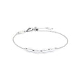 Carica l'immagine nel visualizzatore della galleria, Bracciale catena cross con perle ovali