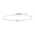 Carica l'immagine nel visualizzatore della galleria, Bracciale catena cutting cross zircone 4,25mm centrale