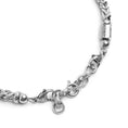 Carica l'immagine nel visualizzatore della galleria, Bracciale catena fishbone con sfere malachite e occhio di tigre - Desidero