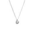 Carica l'immagine nel visualizzatore della galleria, Collana catena cutting cross zircone centrale 7mm