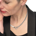 Carica l'immagine nel visualizzatore della galleria, Collana perle fiume masticate con catena a sfere - Desidero