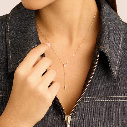 Collana Claire Oro Giallo Cubic Zirconia