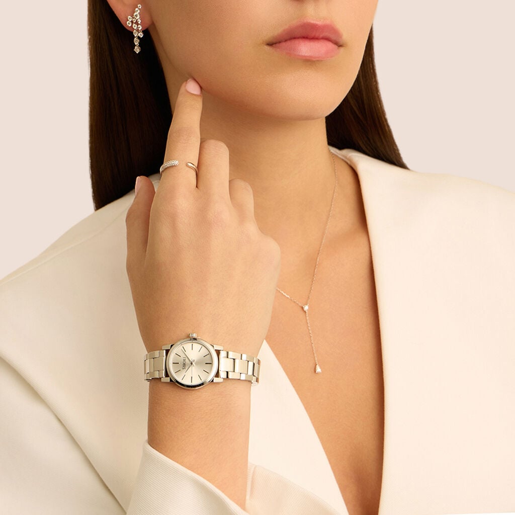 Collana Claire Oro Bianco Cubic Zirconia