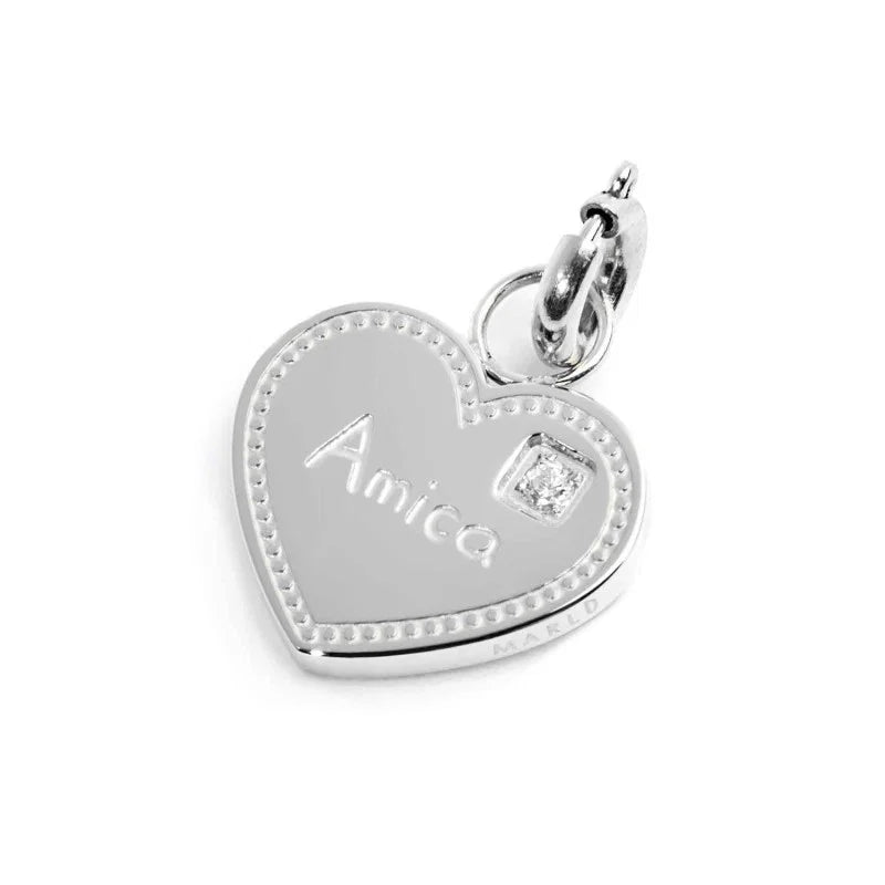 CH ACC CUORE AMICA CZ BIANCO NMC31