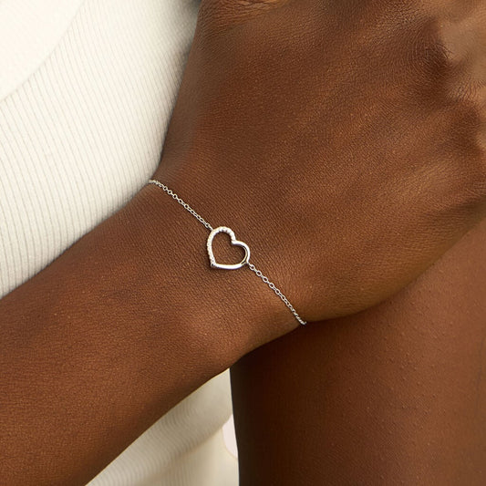 BRACCIALE SILVER MOMENTS ARGENTO RODIATO CUBIC ZIRCONIA