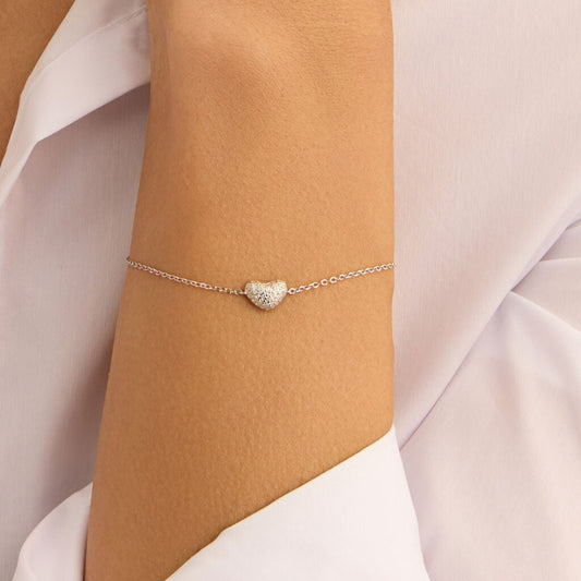 BRACCIALE SILVER SHINE ARGENTO RODIATO CUBIC ZIRCONIA