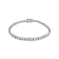 Carica l'immagine nel visualizzatore della galleria, BRACCIALE TENNIS SILVER ELEGANCE ARGENTO RODIATO CUBIC ZIRCONIA
