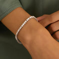 Carica l'immagine nel visualizzatore della galleria, BRACCIALE TENNIS SILVER ELEGANCE ARGENTO RODIATO CUBIC ZIRCONIA
