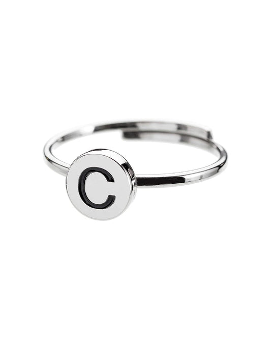 Anello  con lettera  "C" - Desidero
