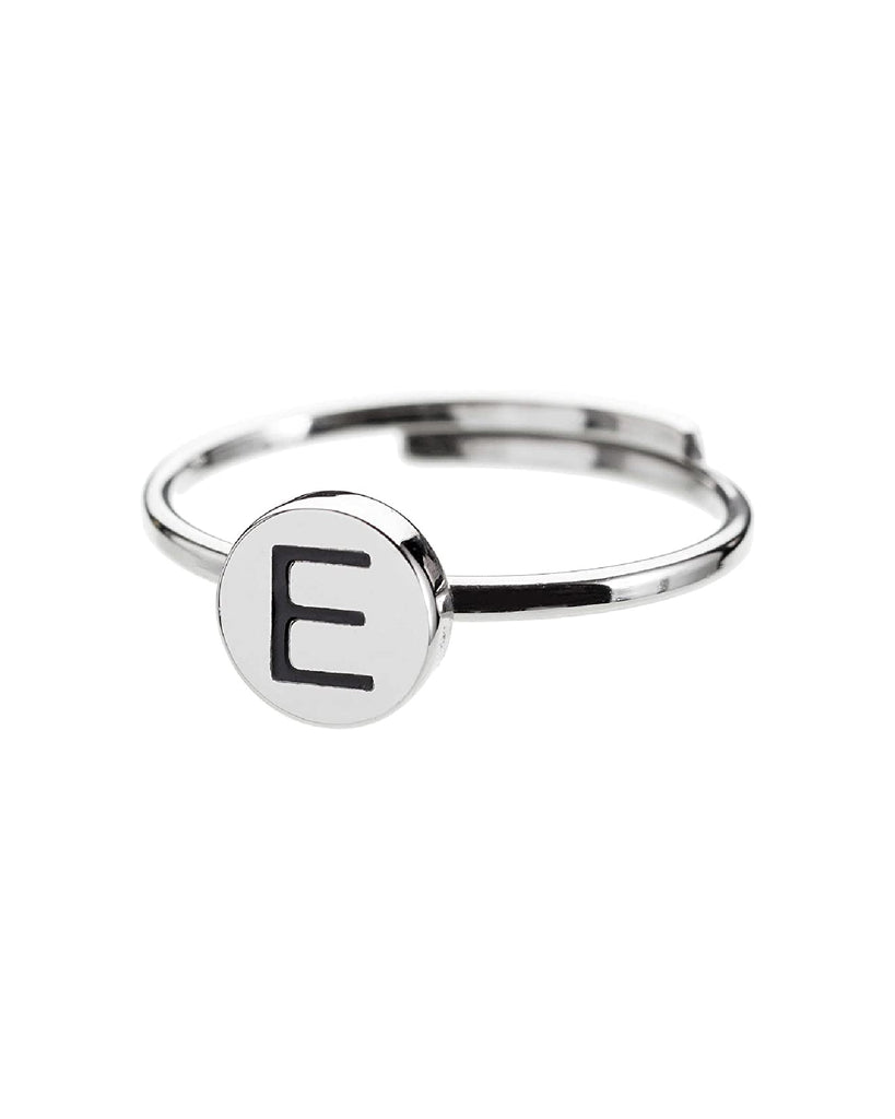 Anello  con lettera  "E" - Desidero