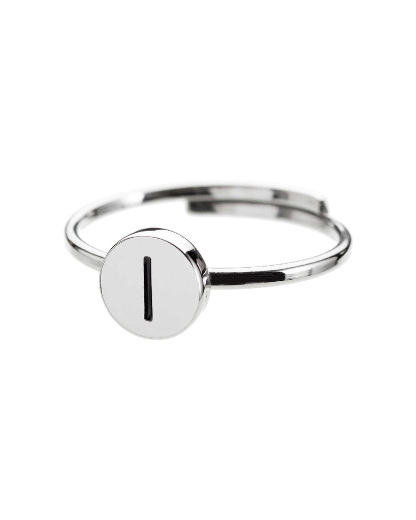 Anello  con lettera  "I" - Desidero