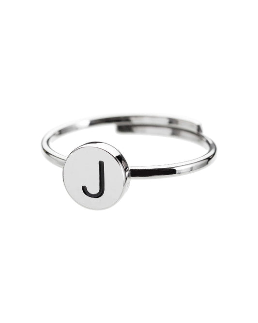 Anello  con lettera  "J" - Desidero