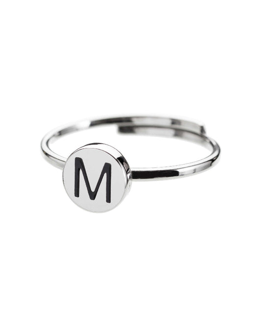 Anello  con lettera  "M" - Desidero