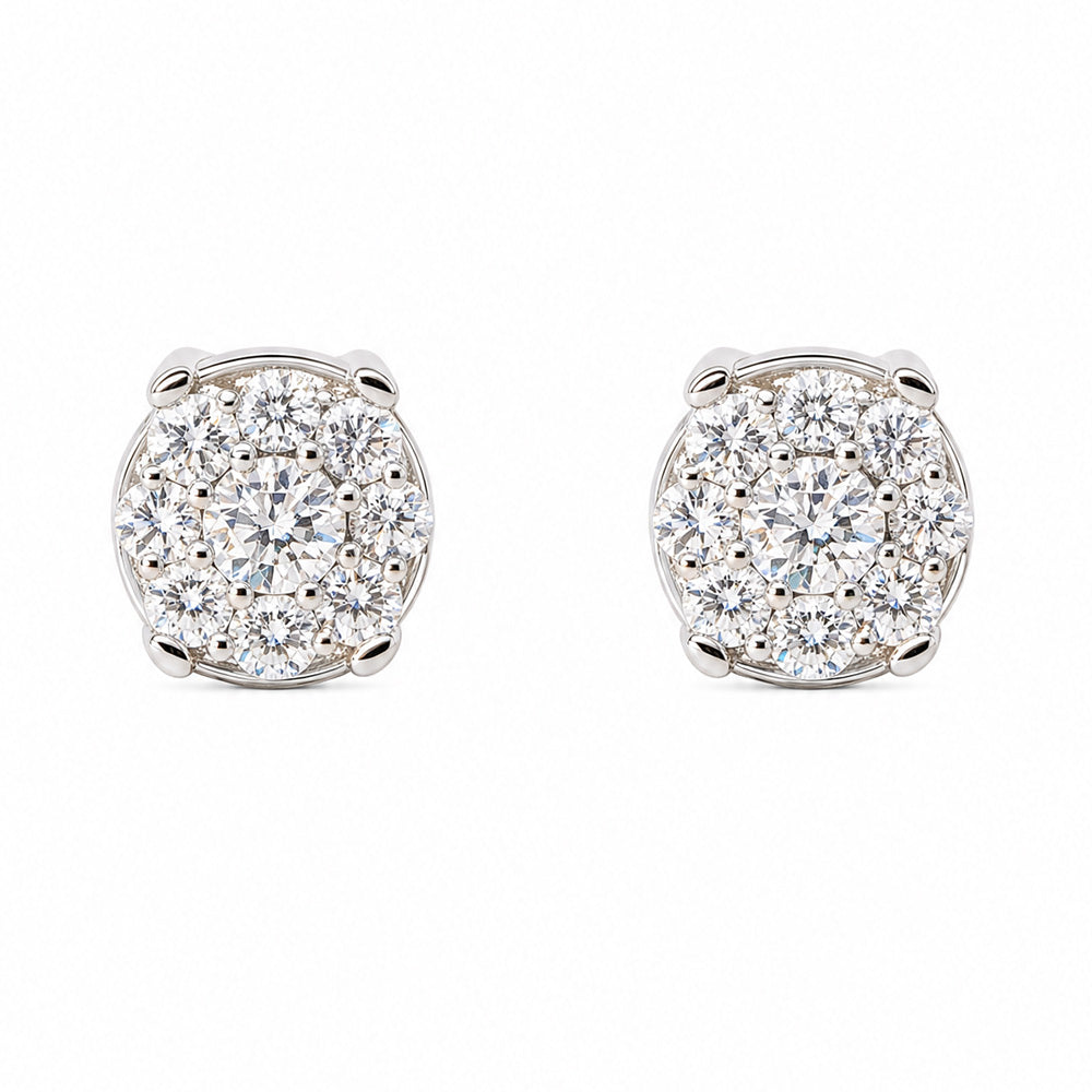 ORECCHINO RODIATO CRYSTAL