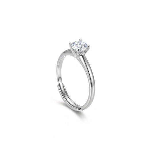 ANELLO RODIATO CRYSTAL MIS.14/5