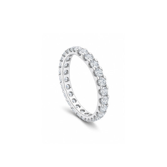 ANELLO RODIATO CRYSTAL MIS.12/5