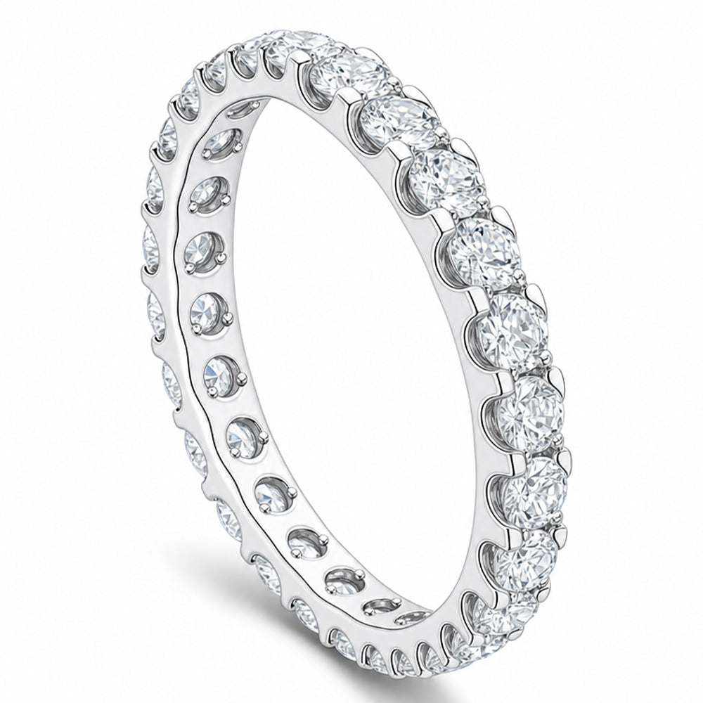 ANELLO RODIATO CRYSTAL MIS.14/5
