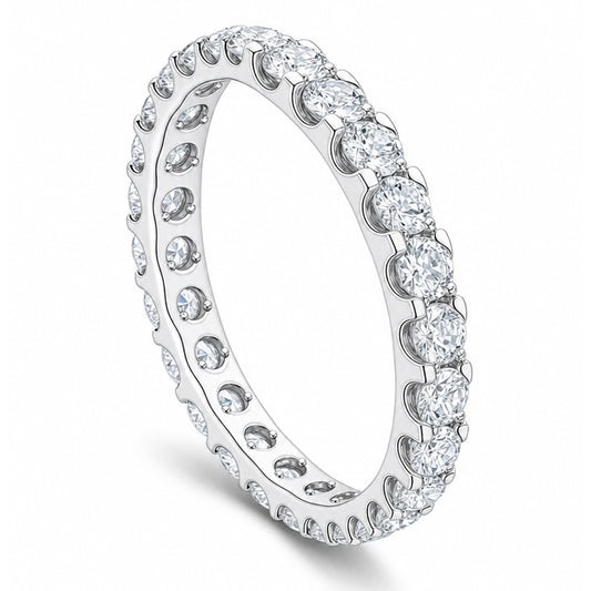 ANELLO RODIATO CRYSTAL MIS.16/5