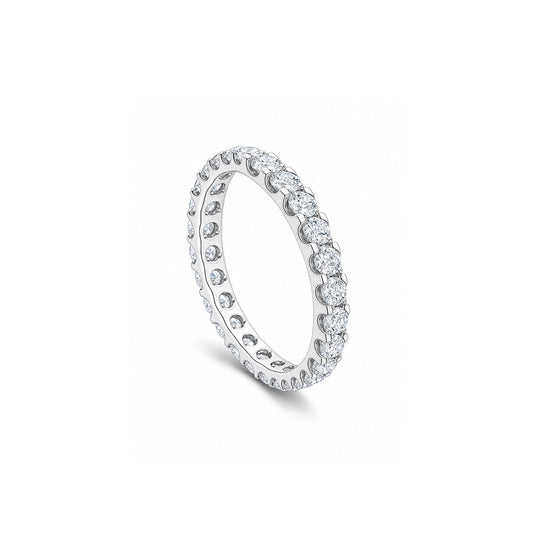 ANELLO RODIATO CRYSTAL MIS.16/5