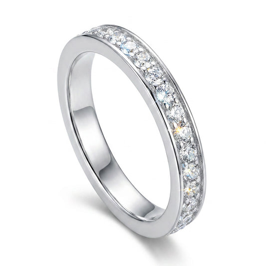 ANELLO RODIATO CRYSTAL MIS.16/5