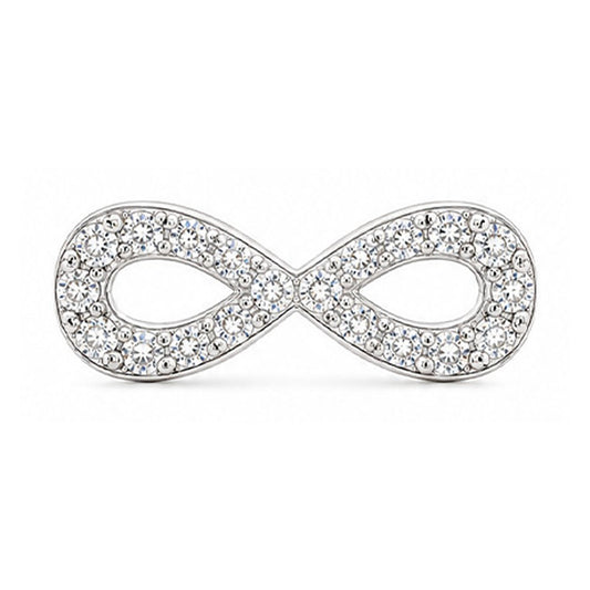ORECCHINO RODIATO CRYSTAL