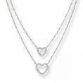 Carica l'immagine nel visualizzatore della galleria, COLLANA RODIATO CRYSTAL CM 43
