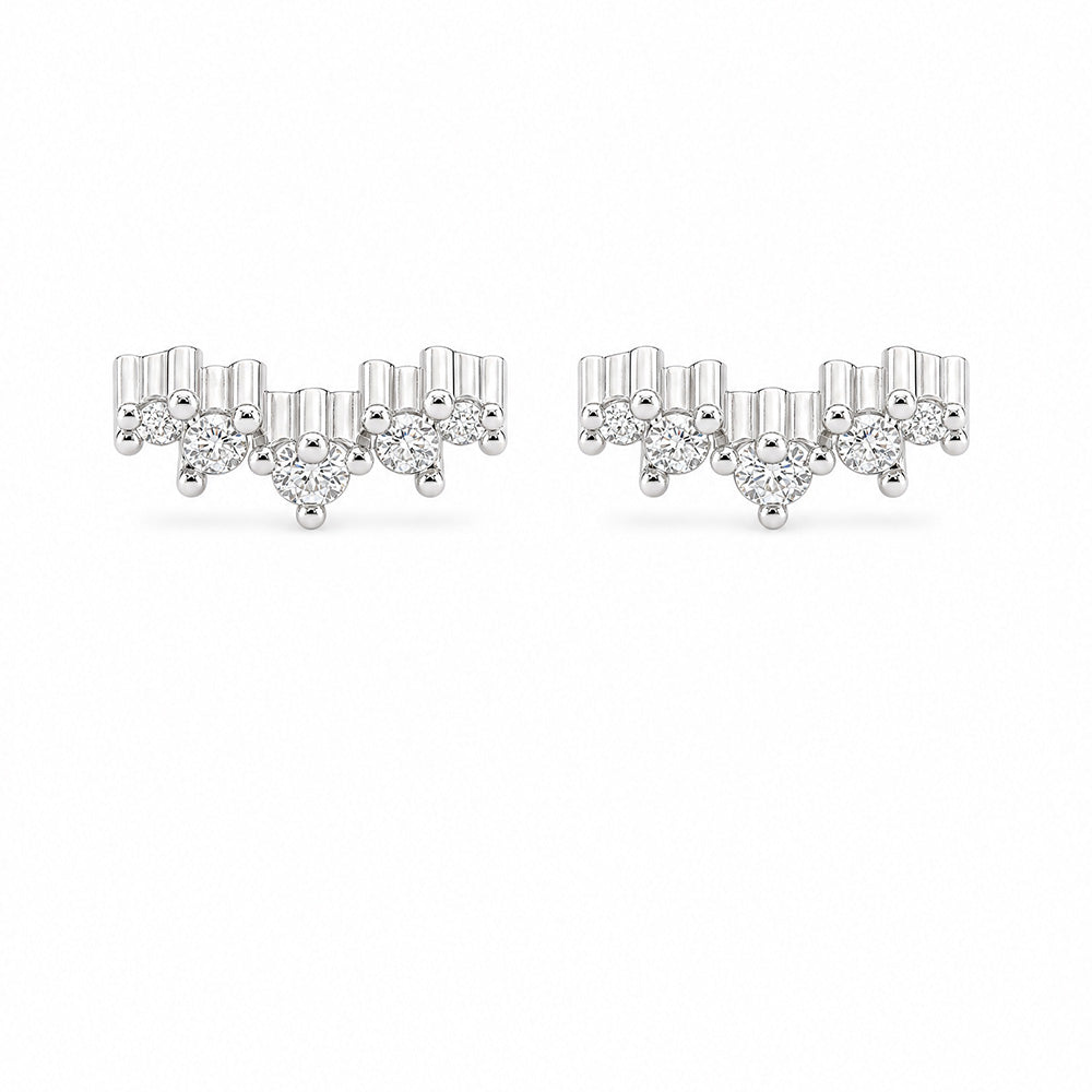 ORECCHINO RODIATO CRYSTAL