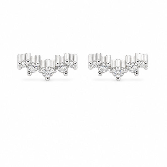 ORECCHINO RODIATO CRYSTAL