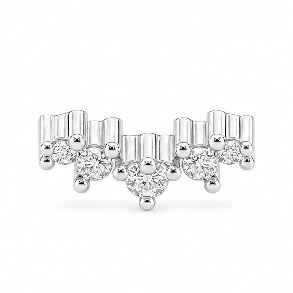 ORECCHINO RODIATO CRYSTAL