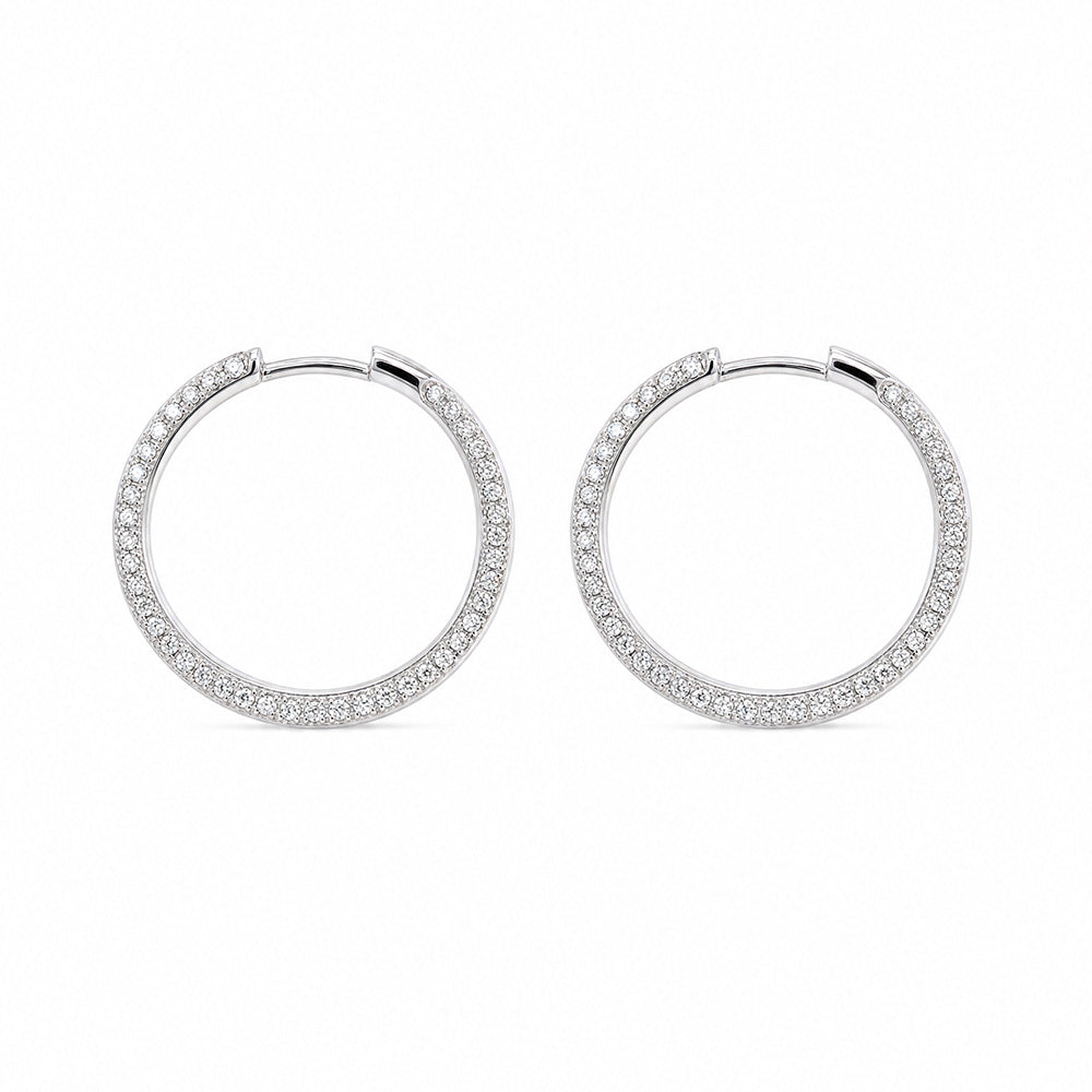 ORECCHINO RODIATO CRYSTAL