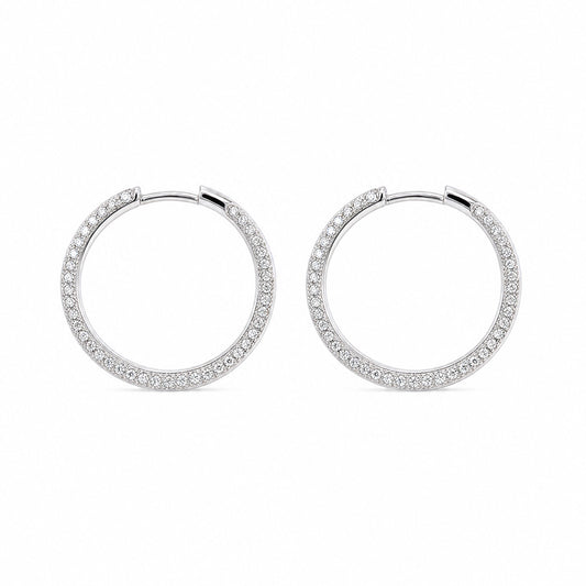 ORECCHINO RODIATO CRYSTAL