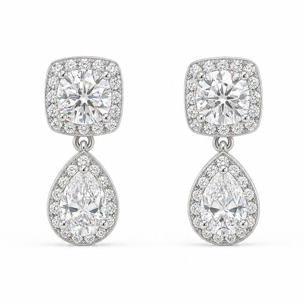 ORECCHINO RODIATO CRYSTAL