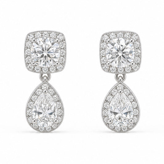 ORECCHINO RODIATO CRYSTAL