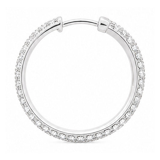 ORECCHINO RODIATO CRYSTAL