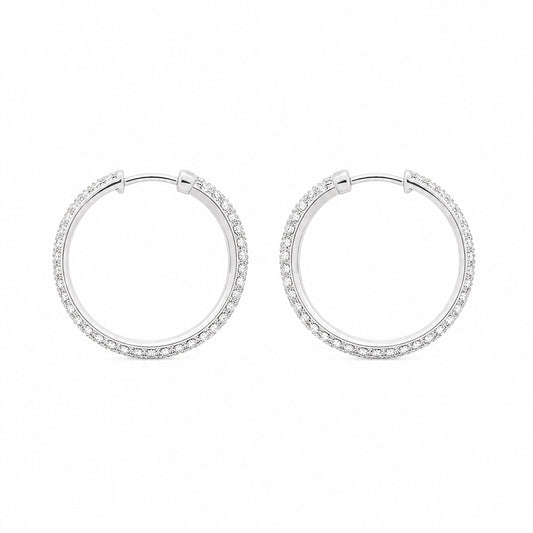ORECCHINO RODIATO CRYSTAL