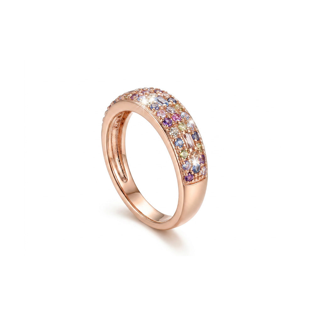 Anello Pavè Polka-Doll