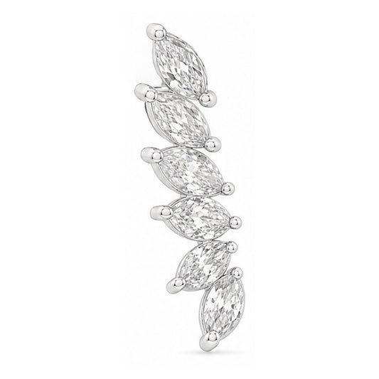 ORECCHINO RODIATO CRYSTAL