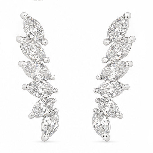 ORECCHINO RODIATO CRYSTAL