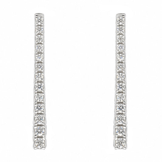 ORECCHINO RODIATO CRYSTAL