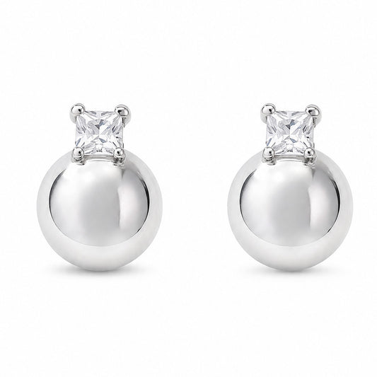 ORECCHINO RODIATO CRYSTAL