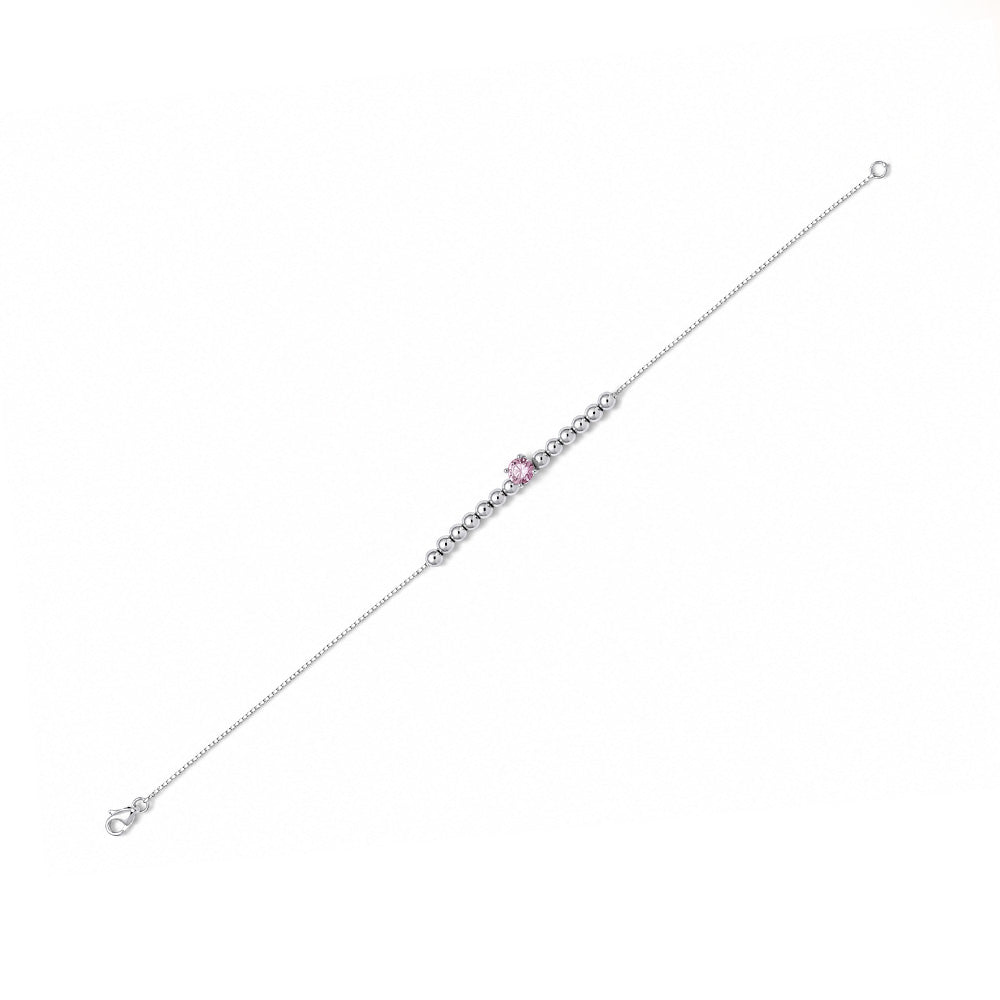 BRACCIALE RODIATO ROSA CM 19