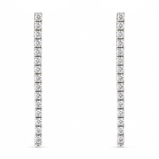 ORECCHINO RODIATO CRYSTAL