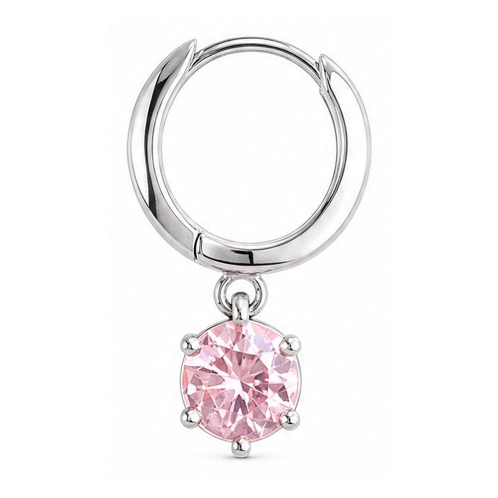 ORECCHINO RODIATO ROSA