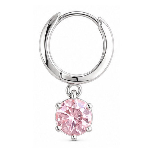 ORECCHINO RODIATO ROSA