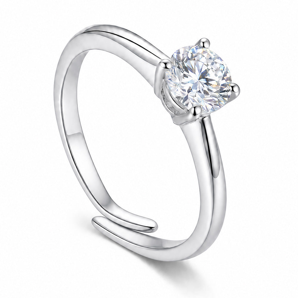ANELLO RODIATO CRYSTAL MIS.12/5