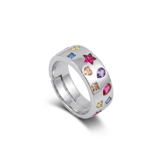 Anello Lucido Polka-Doll