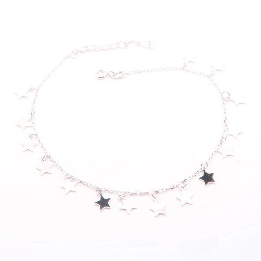 COLLANA IN ARGENTO CON STELLINE