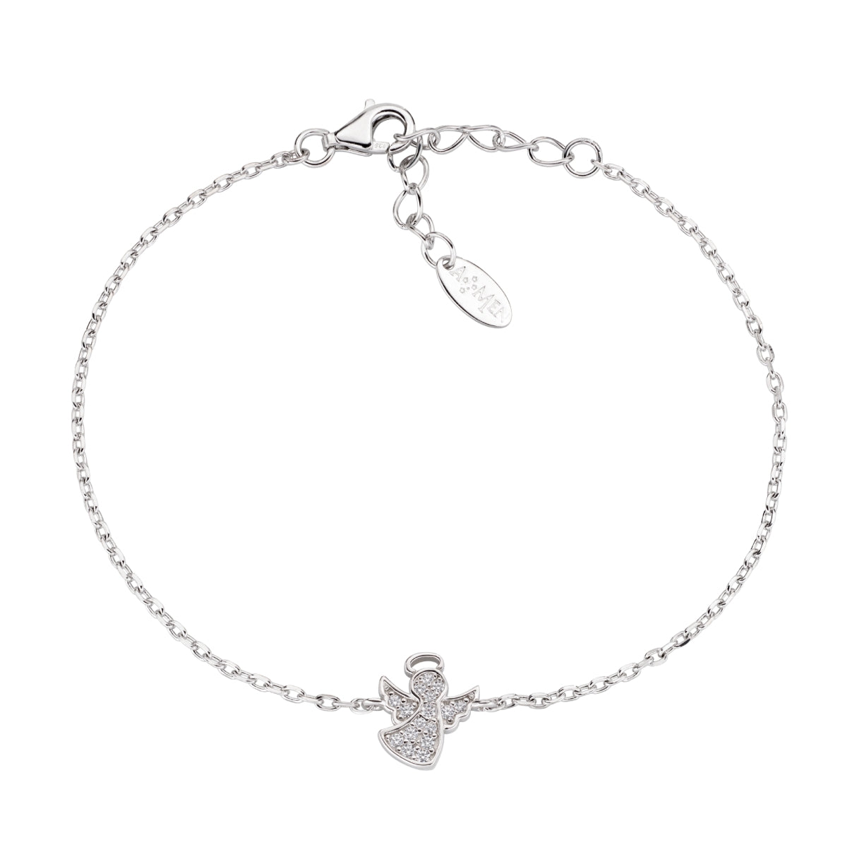 Bracciale Angelo con Zirconi Bianchi